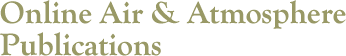 Online Air & Atmosphere Publications