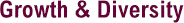 Growth & Diversity