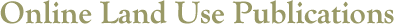 Online Land Use Publications