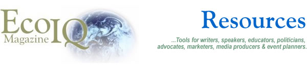 EcoIQ Magazine Resources