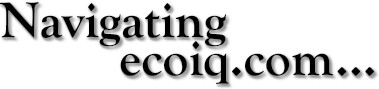 Navigating ecoiq.com
