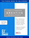 Hollywood Creative Directory book.